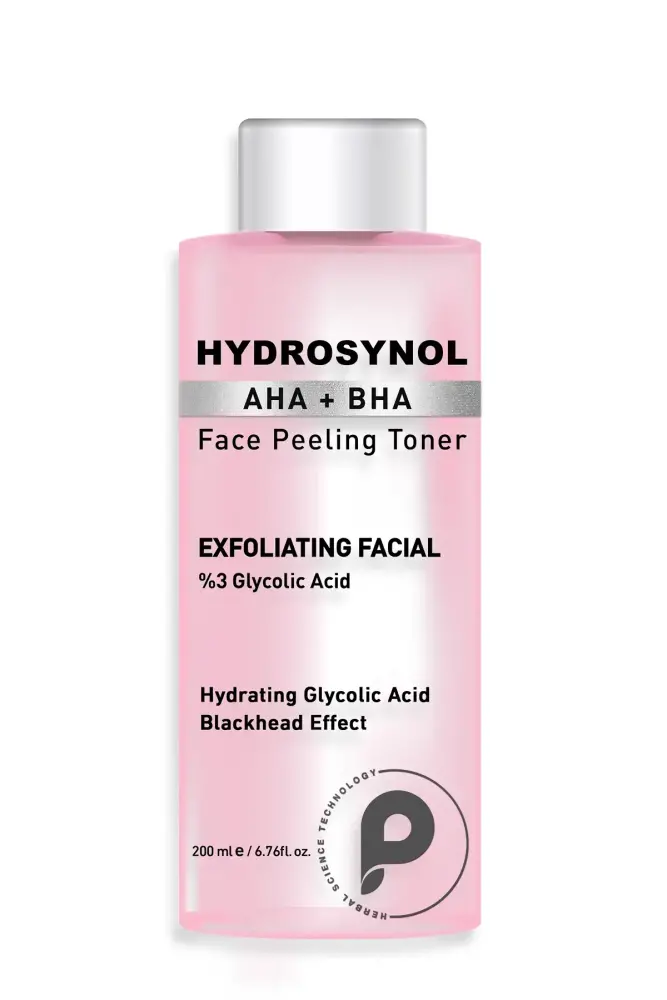 PROCSIN Hydrosynol Siyah Nokta Önleyici Arındırıcı AHA (%3 Glikolik Asit) + BHA Tonik 200 ML - 2