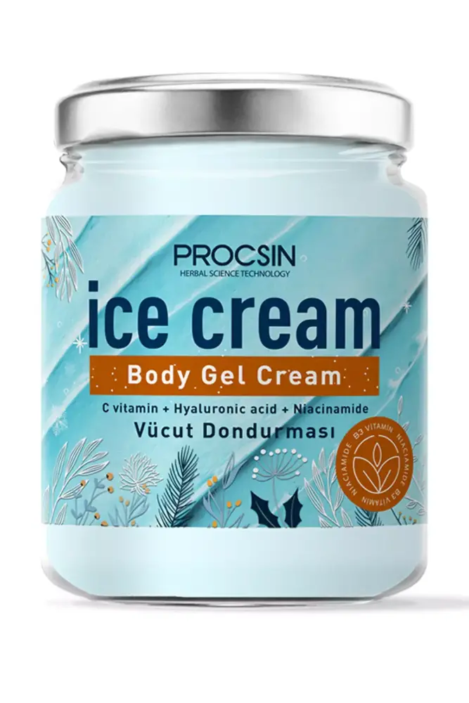 PROCSIN Icecream Body Gel Cream 190 ML - Thumbnail