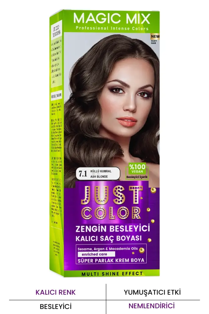 PROCSIN Magic Mix COLOR KIT 7.1 ASH BROWN - 1