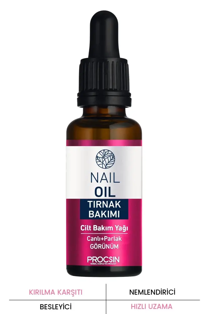 PROCSIN Nail Care Kırılma Karşıtı Tırnak Bakım Yağı 20 ML - 1