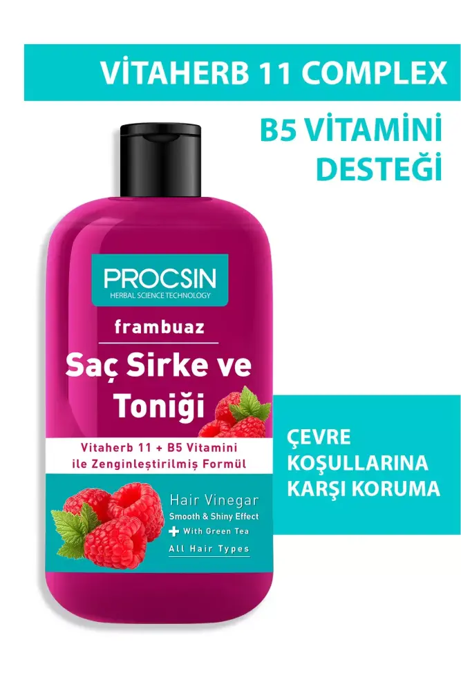 PROCSIN Raspberry Hair Vinegar and Tonic 250 ML - 4