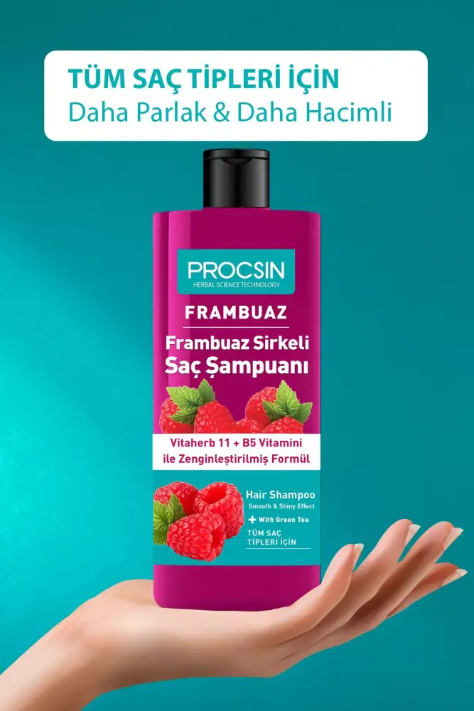 PROCSIN Raspberry Vinegar Shampoo 300 ML - 6