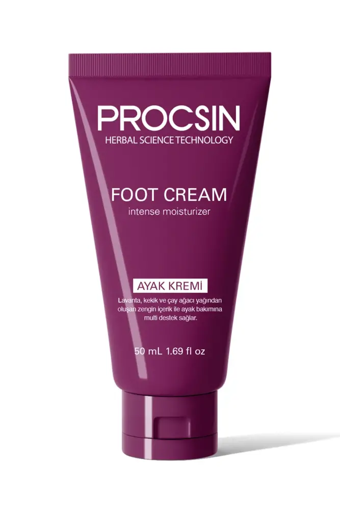 PROCSIN Topuk Çatlağı ve Koku Karşıtı Ayak Bakım Kremi 50 ml - 2