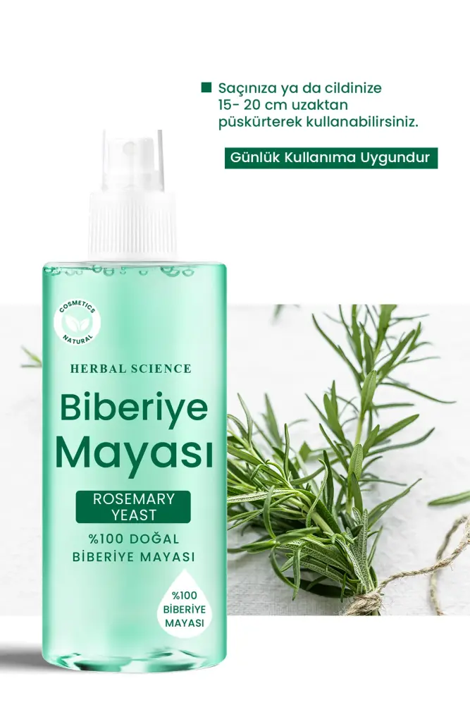 PROCSIN Biberiye Mayası(Suyu+Yağı) Yüksek Kalite Güçlendirici Saç Toniği Doğal ve Saf 200 ML - 4