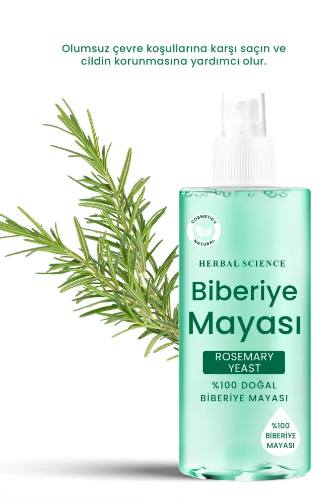PROCSIN Biberiye Mayası(Suyu+Yağı) Yüksek Kalite Güçlendirici Saç Toniği Doğal ve Saf 200 ML - 5